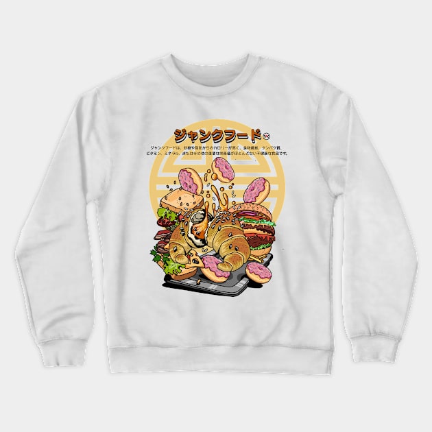 SRK - food Series #005 Crewneck Sweatshirt by Anggaraekkys